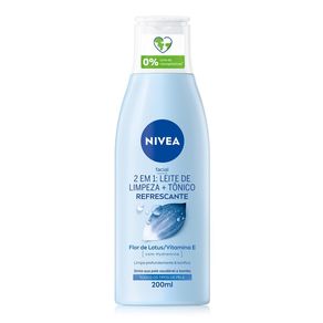 Loção 2 em 1 Leite de Limpeza + Tônico Nivea 200ml