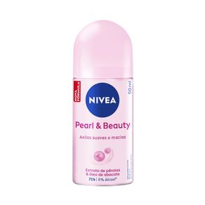 Desodorante Antitranspirante Roll On Nivea Pearl & Beauty 50ml