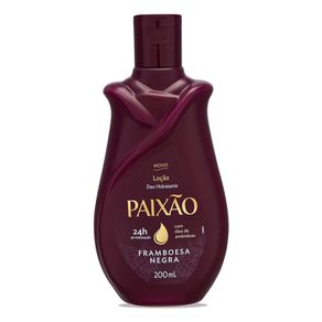 Loção Corporal Deo Hidratante Paixão Framboesa Negra 200ml