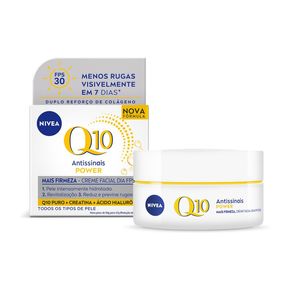 Creme Facial Nivea Q10 Antissinais Power FPS30 Dia 50g