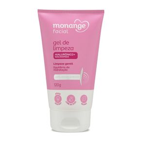 Gel de Limpeza Monange Facial Anti-Ressecamento 120g
