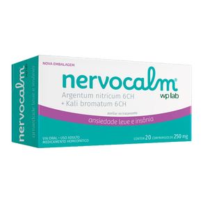 Nervocalm 250mg 20 Comprimidos