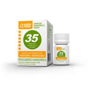 Complexo Homeopático Cantahris Almeida Prado 35 60 Comprimidos