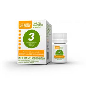 Complexo Homeopático Cantahris Almeida Prado 3 60 Comprimidos