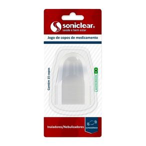 Copos Descartáveis para Inalador Soniclear 15 Unidades
