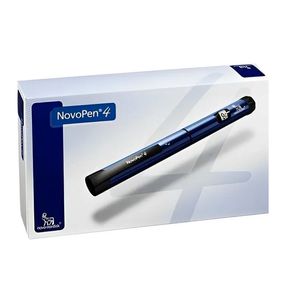 Caneta Reutilizável Injetável para Aplicação de Insulina NovoPen 4 1 Unidade