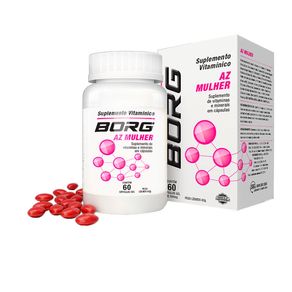 Suplemento Alimentar Borg A Z Mulher 60 Cápsulas Gel