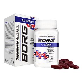 Suplemento Alimentar Borg A Z Senior 60 Cápsulas Gel