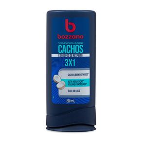 Condicionador Bozzano Cachos e Crespos 3x1 200ml