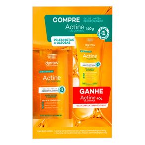 Kit Gel de Limpeza Darrow Active Oil Control 140g + Gel de Limpeza Dermatológico Darrow Active Oil Control 40g