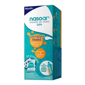 Refil Nasoar 0,9% Granulado Para Solução Nasal 30 Envelopes