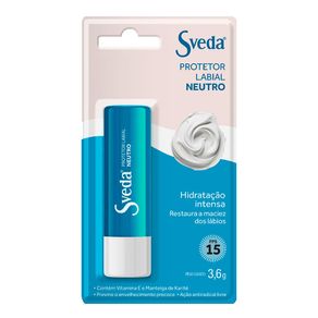 Protetor Labial Sveda Neutro FPS15 3,6g