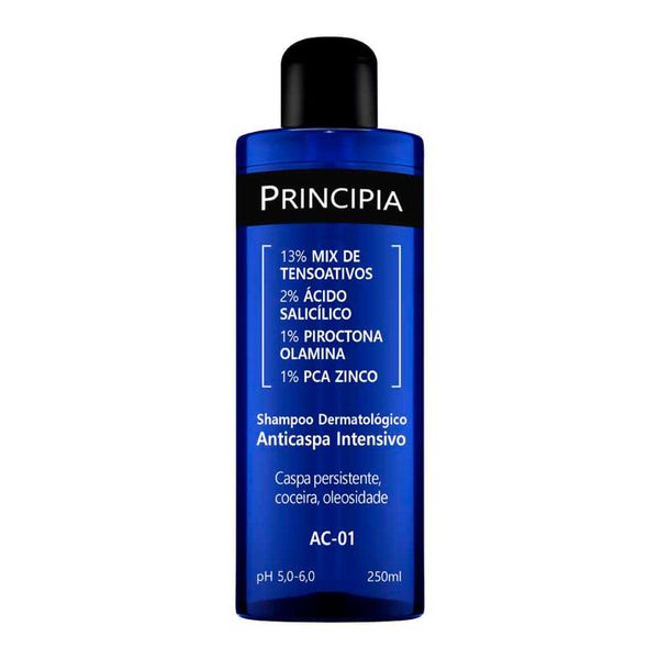 Shampoo Dermatológico Principia AC-01 Anticaspa Intensivo 250ml