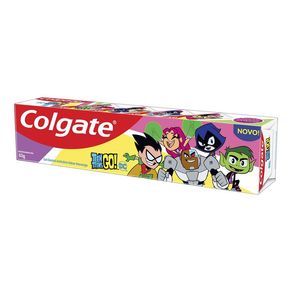 Gel Dental Infantil Colgate Teen Titans Go Morango 60g