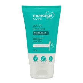 Gel de Limpeza Monange Facial Efeito Matte Anti-oleosidade 120g