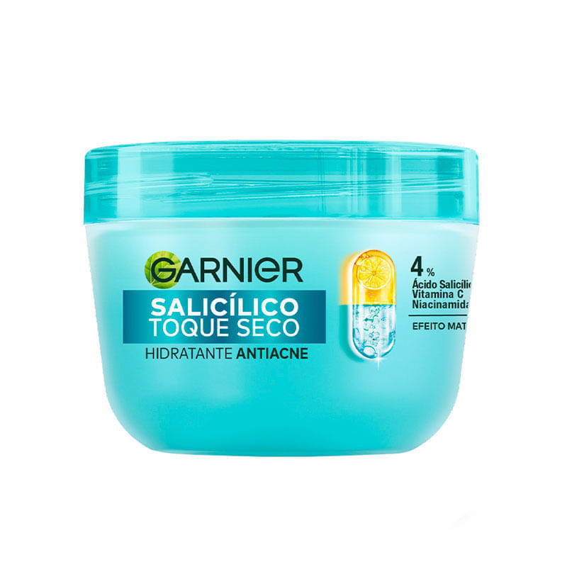 Gel Hidratante Facial Antiacne Garnier Salicílico Toque Seco 85g