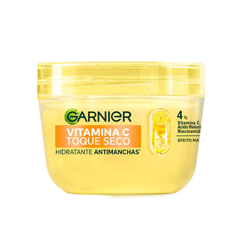 Gel Hidratante Facial Antimanchas Garnier Vitamina C Toque Seco 85g