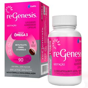 Suplemento Alimentar Regenesis 90 Cápsulas Gelatinosas Moles