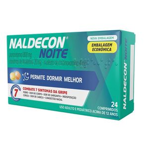 Naldecon Noite 24 Comprimidos