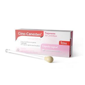 Cápsula Vaginal 500mg Gino-Canesten + 1 Aplicador