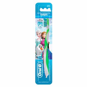 Escova Dental Infantil Oral-B Stages 6+ Anos Frozen 1 Unidade