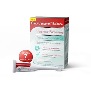 Gino-Canesten Balance Gel 7 Bisnagas Aplicadoras Intravaginal 5ml