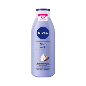 Loção Deo-Hidratante Nivea Soft Milk 200ml