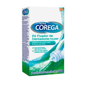 Pó Fixador de Dentadura Ultra Corega 22g