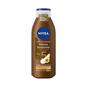 Loção Deo-Hidratante Nivea Beleza Radiante Cuidado Intenso 200ml