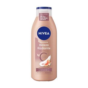 Loção Deo-Hidratante Corporal Nivea Beleza Radiante Pele Uniforme 200ml