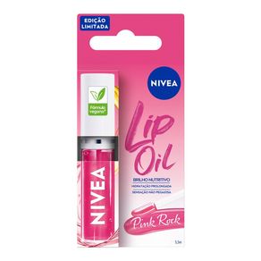 Hidratante Labial Nivea Lip Oil Pink Rock 5,5ml