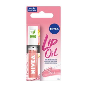 Hidratante Labial Nivea Lip Oil Rosé 5,5ml