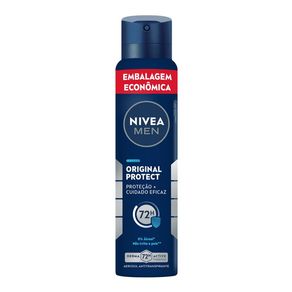 Desodorante Antitranspirante Aerossol Nivea Men Original Protect 200ml