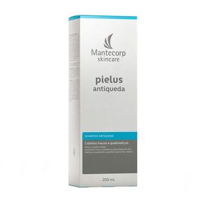 Shampoo Antiqueda Mantecorp Pielus Cabelos Fracos e Quebradiços 200ml