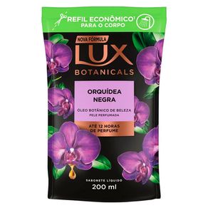 Refil Sabonete Líquido Lux Botanicals Orquídea Negra 200ml