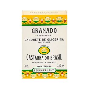 Sabonete em Barra de Glicerina Granado Castanha do Brasil 90g