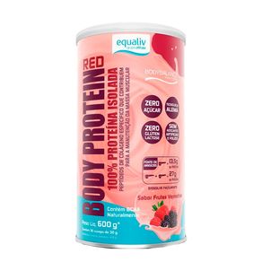 Suplemento Proteíco Body Protein Equaliv Red Sabor Frutas Vermelhas 600g