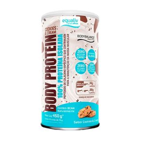 Suplemento Proteico Body Protein Equaliv Sabor Cookies & Cream 450g