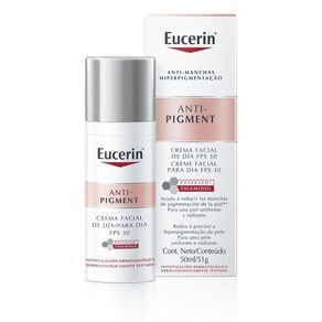 Creme Facial Eucerin Anti-Pigment Clareador Dia FPS30 50ml
