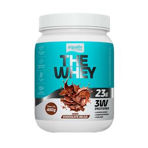 The Whey Equaliv Sabor Chocolate Belga 480g