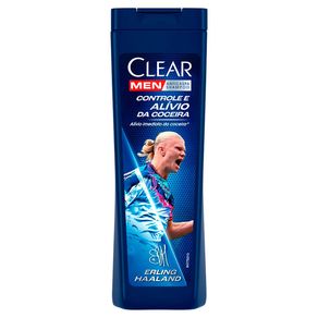 Shampoo Anticaspa Clear Men Controle e Alívio da Coceira 200ml