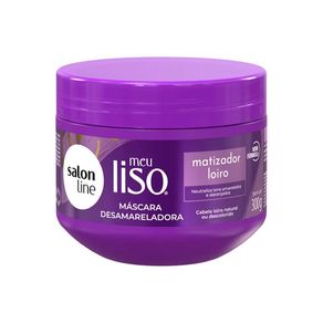 Máscara Hidratante Salon Line Meu Liso Loiro Desamareladora 300g