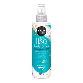 Spray Defrizante Hidratante Protetor Térmico Salon Line Meu Liso Hialurônico 240ml