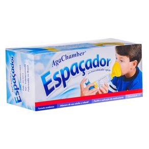 Espaçador AgaChamber para Broncodilatador Spray 1 Unidade