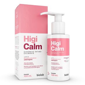 Sabonete Íntimo Calmante Higicalm Biolab 100ml
