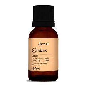 Óleo de Rícino Farmax 100% Puro 30ml