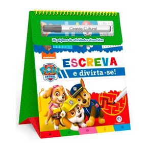 Livro Escreve e Divirta-se Personagens Sortidos 1 Unidade