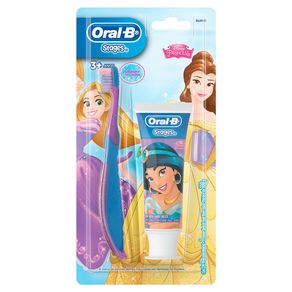 Kit Escova e Creme Dental Infantil Oral-B Stages 3+ Anos