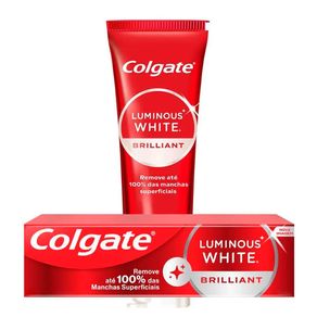 Creme Dental Clareador Colgate Luminous White Brilliante Mint 140g