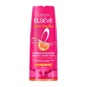 Condicionador Elseve Liso dos Sonhos Efeito Liquid Hair 400ml